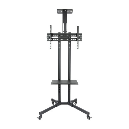 supporto da pavimento con ruote e ripiani per televisore fs1470m 37-70" 50kg
