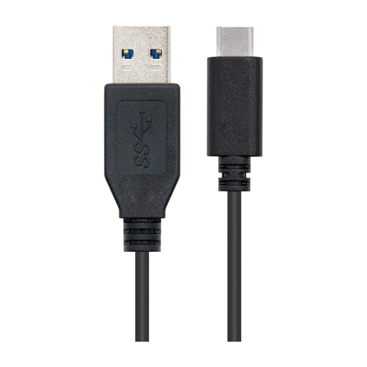 NANOCABLE Kábel USB-A na USB-C na nabíjanie a prenos dát 3.1