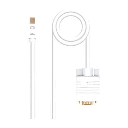 mini displayport - vga átalakító kábel 1920x1200 3 m