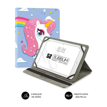 universal 10.1-inch tablet case for children with unicorns trendy-case