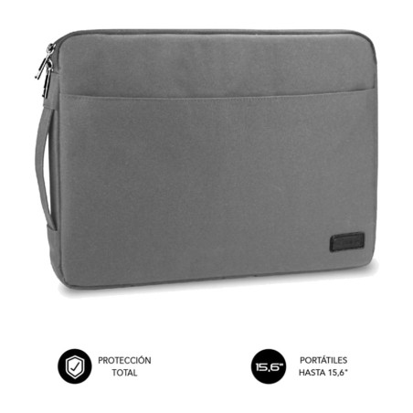 custodia per laptop da 15,6 pollici con tasca frontale e doppia cerniera urban-laptop-sleeve