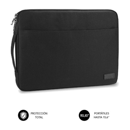 laptop sleeve with front pocket and double zipper for 15.6-inch laptop urban-laptop-sleeve