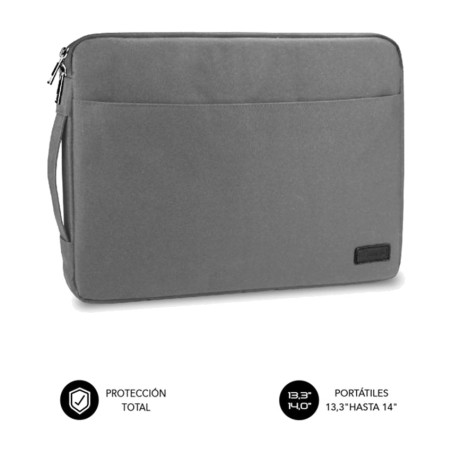 laptop sleeve with front pocket and double zipper for 13.3- to 14-inch laptops urban-laptop-sleeve