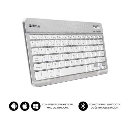 teclado bluetooth compacto para tablet y móvil smart-bt
