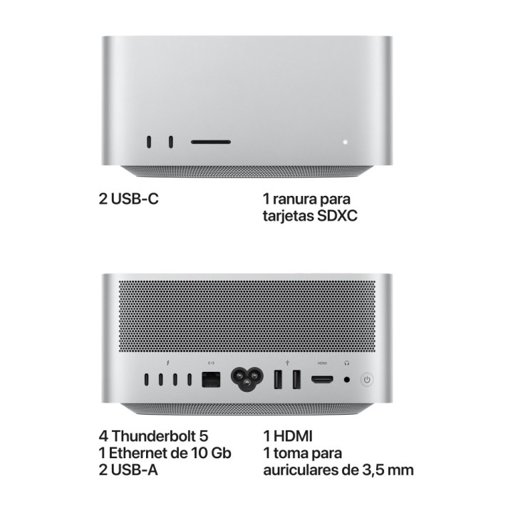 APPLE Ordenador de sobremesa compacto MAC-STUDIO M5-MAX