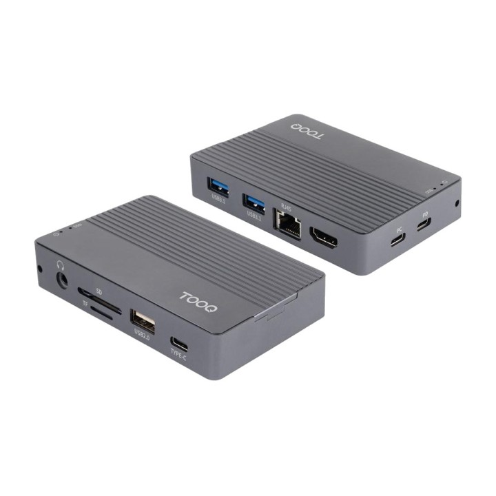 TOOQ Boîtier externe pour SSD avec hub USB-C 11-en-1
