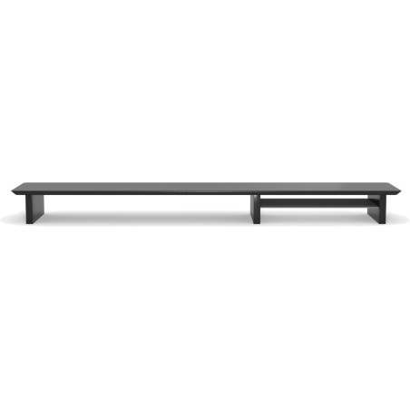 supporto rialza-monitor in legno con vaschetta rivestita in feltro harmony-18mm