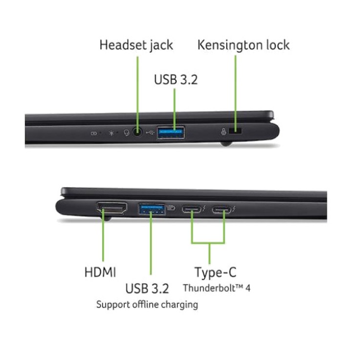 ACER Portátil de 14 polegadas com ecrã tátil e Windows 11