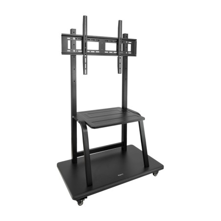 support de sol à roulettes avec tablette pour téléviseur coloso-fs20101m 37-100" 150kg