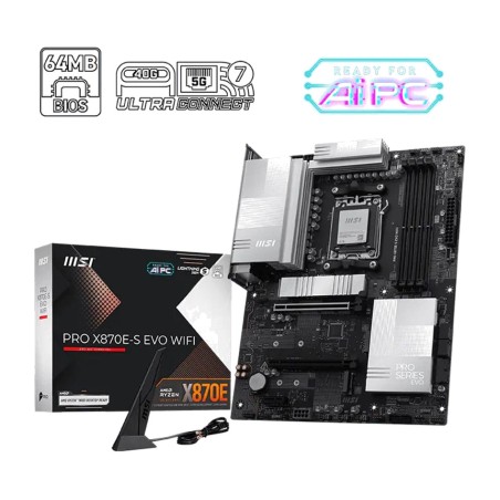 placa base atx pro x870e-s evo-wifi am5