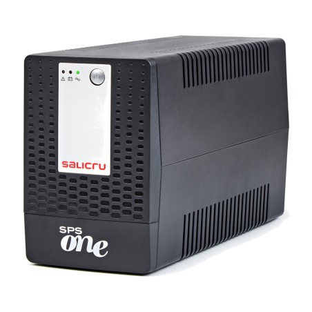 ups compatto line-interactive per ufficio con prese schuko sps one-black 1100va