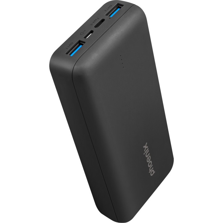 PHOENIX Batería externa de carga rápida para móvil 20000MAH USB-C-PD QC DSP0000019240