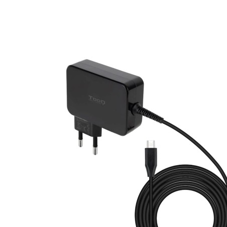 carregador gan usb-c per a portàtil amb cable d'1,8 m tqlc-usbcgan90pd 90w