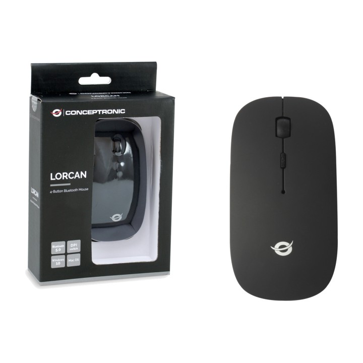 CONCEPTRONIC Mouse wireless Bluetooth ambidestro LORCAN01B