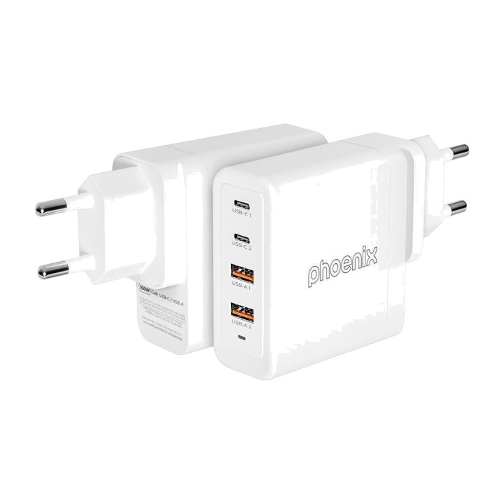 PHOENIX Rychlá nástěnná nabíječka GaN pro notebook, tablet a