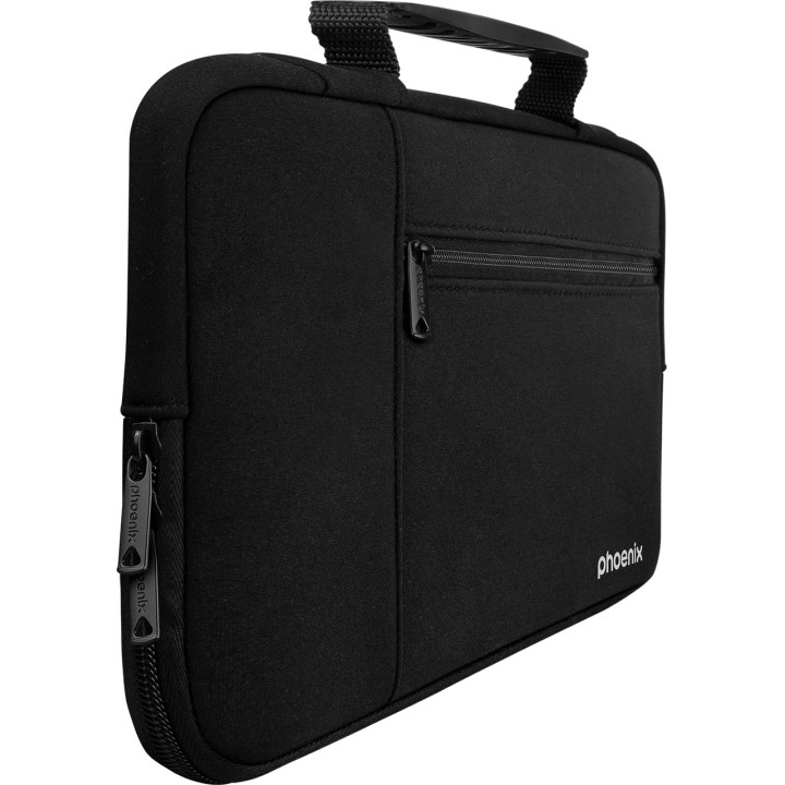 PHOENIX Neoprene sleeve case with handles for laptop and