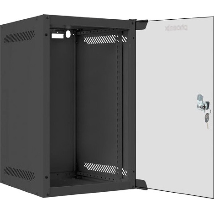 PHOENIX Väggmonterat racksskåp 10 tum 9U 280X310X470MM