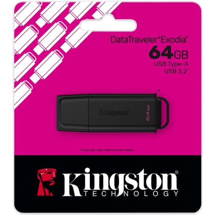KINGSTON Clé USB DATATRAVELER-EXODIA-64GB DSP0000041085