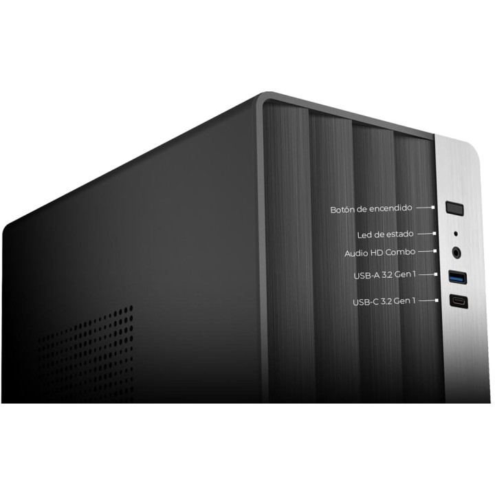 COOLBOX Boîtier PC compact en acier avec alimentation M870