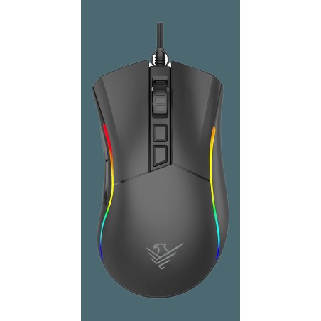 mouse gaming configurabile con cavo usb e illuminazione rgb void 12000dpi