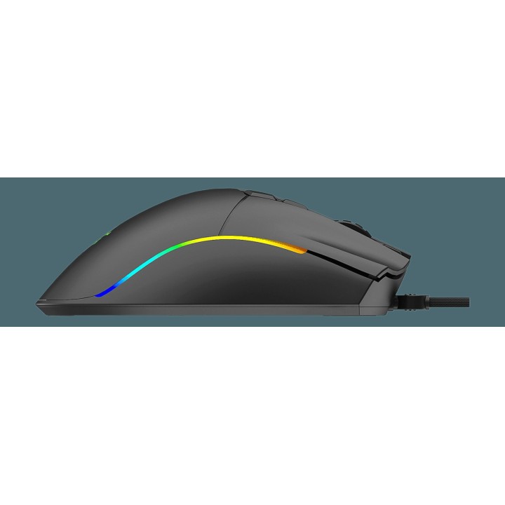 PHOENIX Configurable gaming mouse with USB cable and RGB