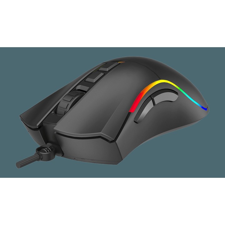 PHOENIX Configurable gaming mouse with USB cable and RGB