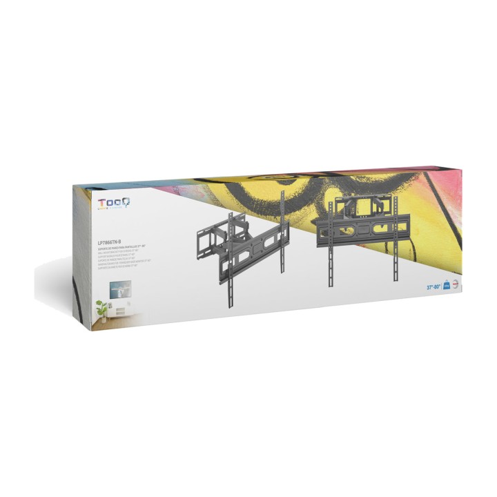 TOOQ Supporto da parete articolato per televisore LP7866TN