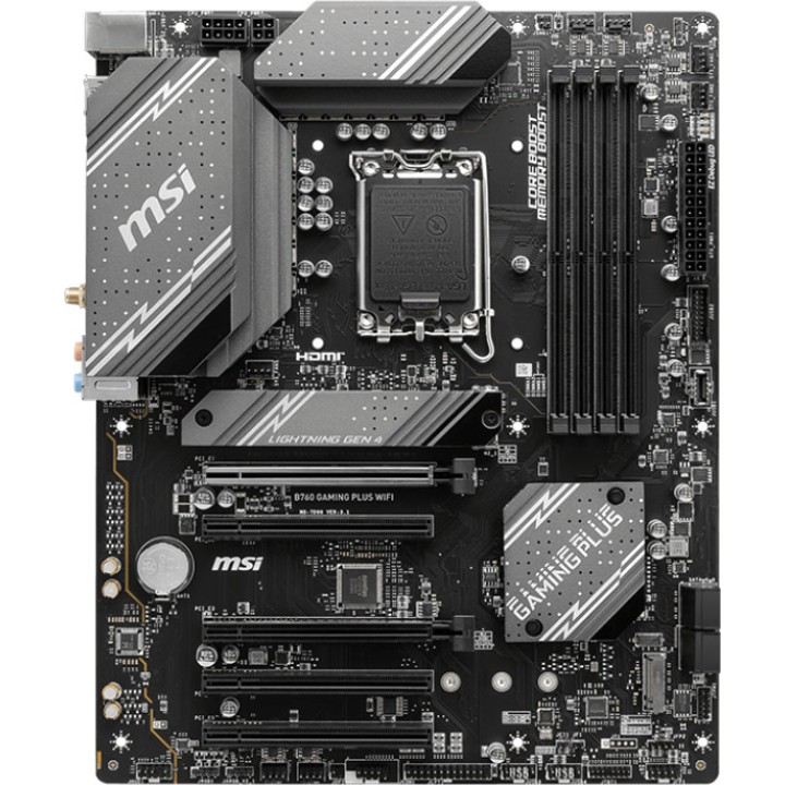 MSI Placa base ATX B760-GAMING PLUS-WIFI LGA1700