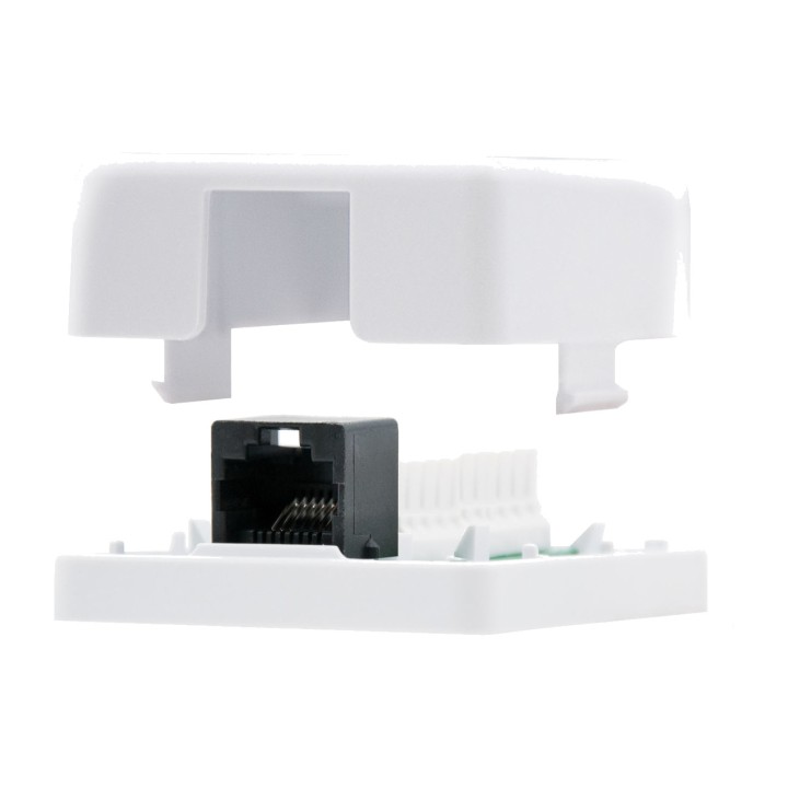 NANOCABLE Prise réseau en saillie avec une prise RJ45 CAT6