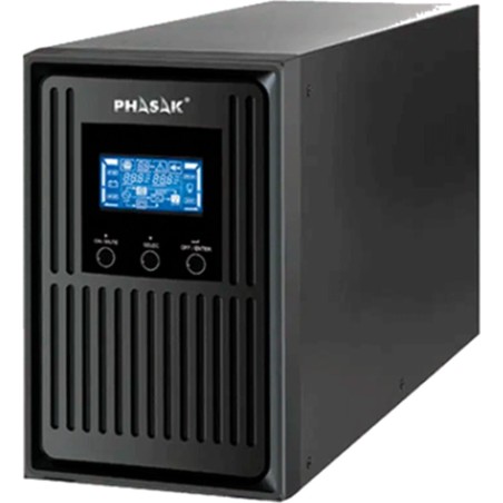 sai online de doble conversión con pantalla lcd conqueror-pro ph-8010 1000va 900w