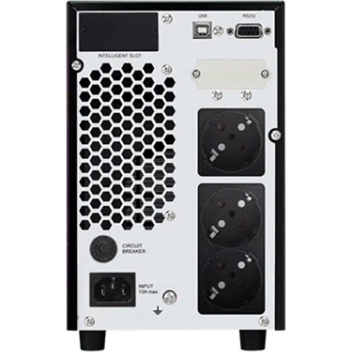 PHASAK SAI online de doble conversión con pantalla LCD CONQUEROR-PRO PH-8010 1000VA 900W DSP0000016038