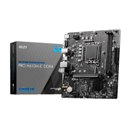 placa base micro atx para intel pro h610m-e ddr4 lga1700