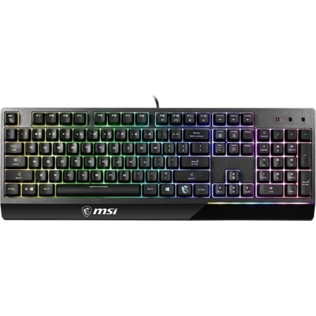 teclado gaming con cable e iluminación rgb vigor-gk30