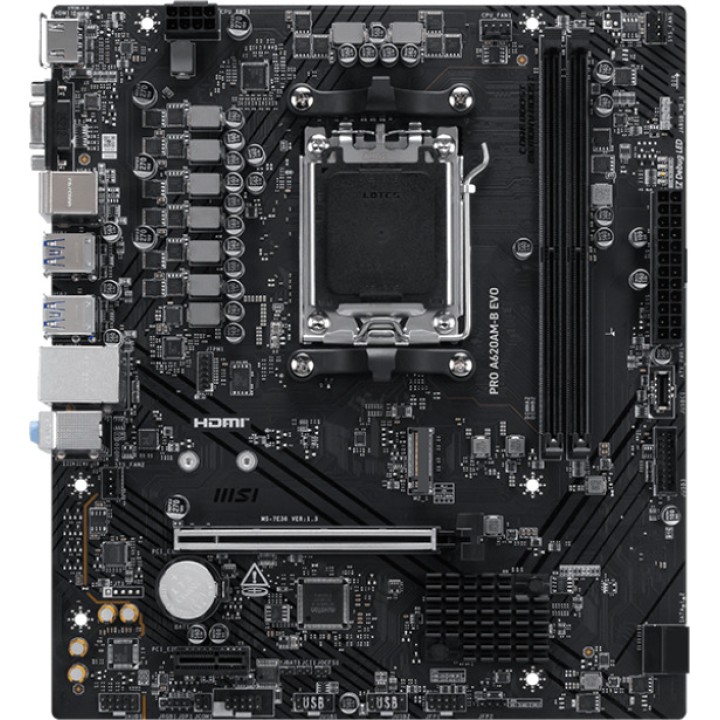 MSI Preisgünstiges micro-ATX-Mainboard für AMD Ryzen 9000