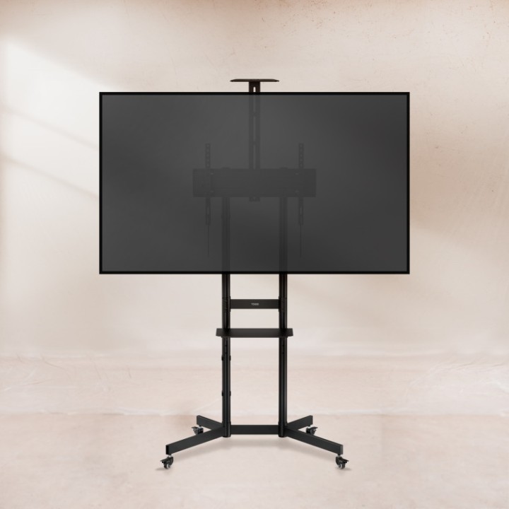TOOQ Floor stand with wheels for TV NEFERTITI-FS1151M 37-70"