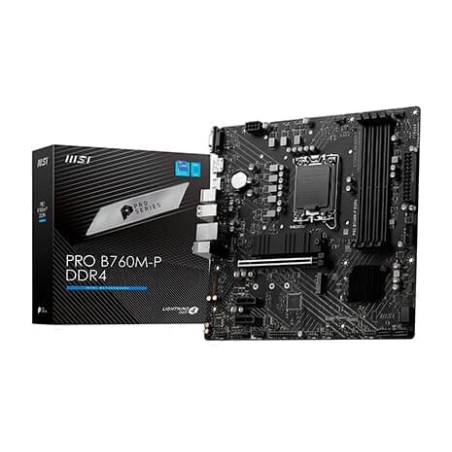 placa base micro atx pro b760m-p ddr4 lga1700