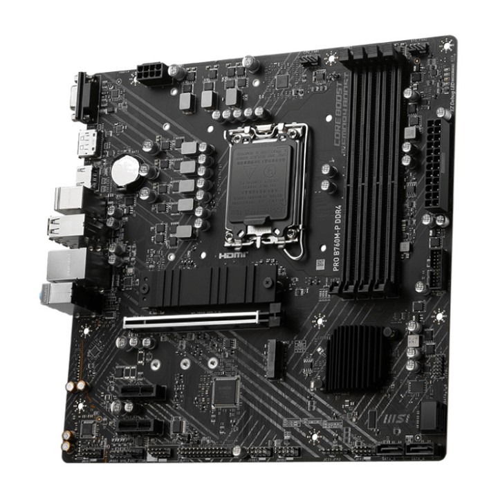 MSI Carte mère micro ATX PRO B760M-P DDR4 LGA1700