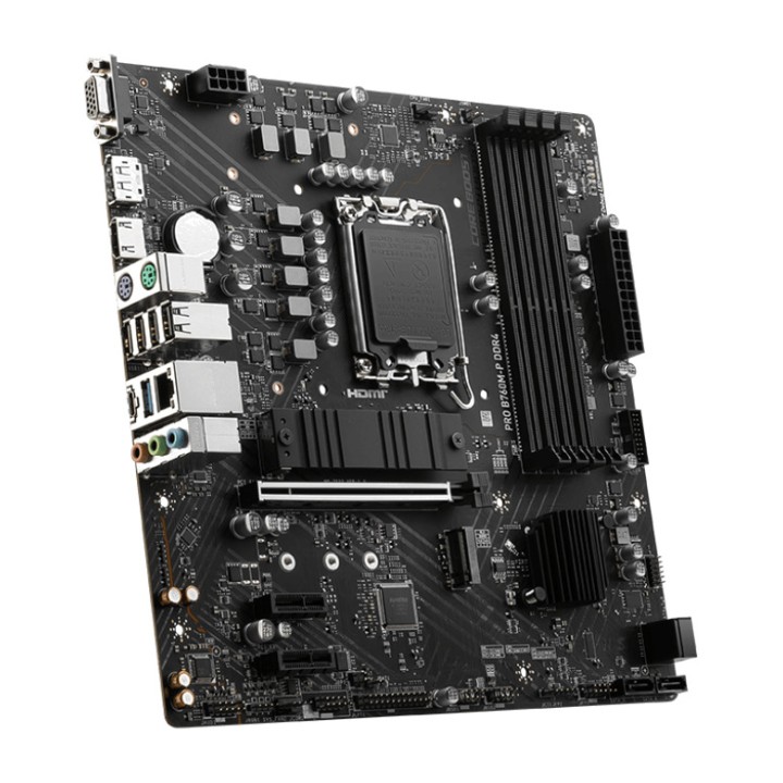MSI Micro-ATX-Mainboard PRO B760M-P DDR4 LGA1700