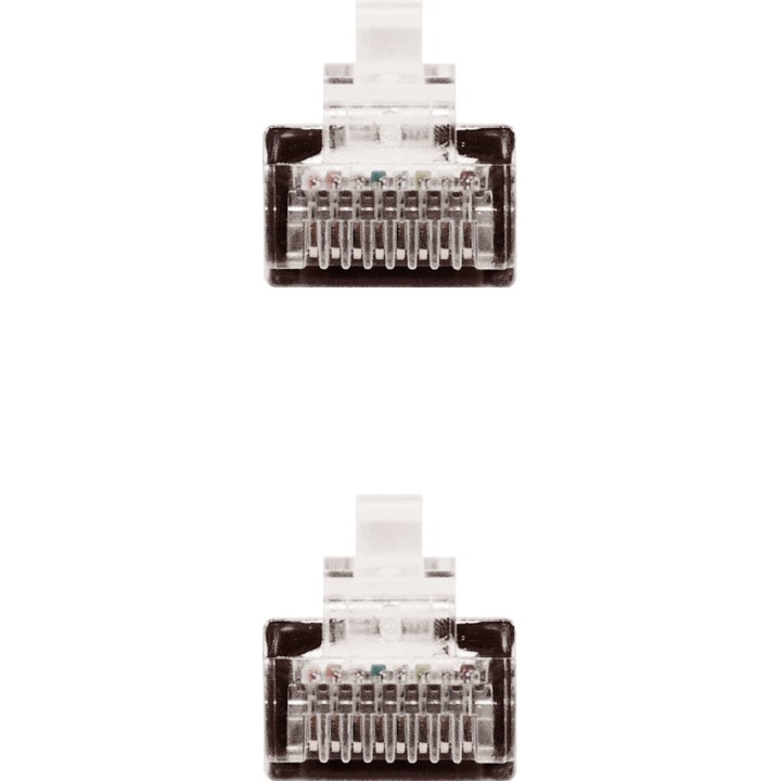 NANOCABLE Riempijzer met connectoren RJ45 CAT5E UTP 1 M