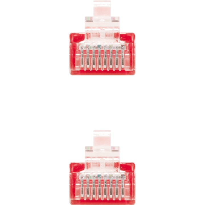 NANOCABLE Csatornás háló csatlakozókkal RJ45 CAT6 UTP AWG24