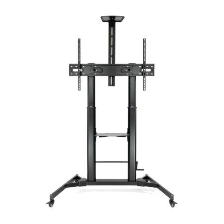 supporto da pavimento con ruote e altezza regolabile tramite manovella fs20400hm 60-100" 100kg