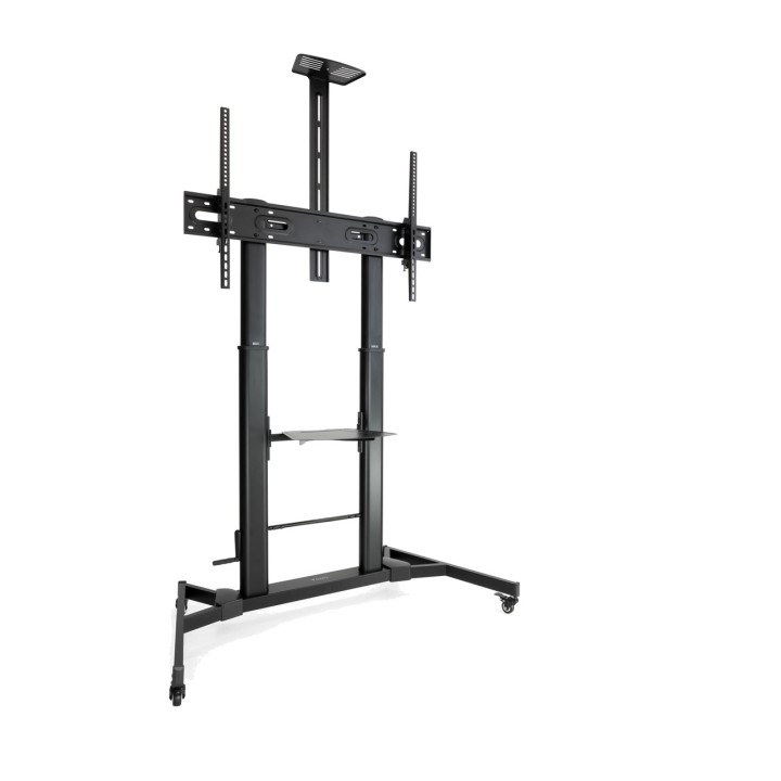 TOOQ Floor stand with wheels and crank-adjustable height