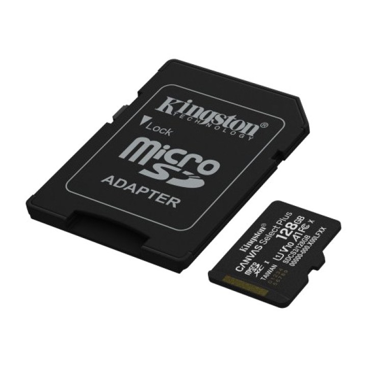 KINGSTON microSDXC-Speicherkarte mit SD-Adapter