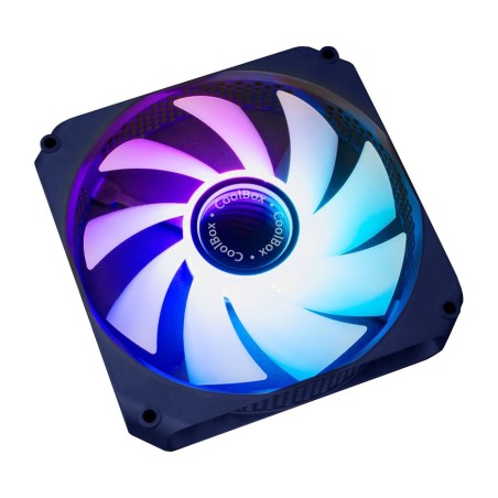 quiet case fan with tunnel effect and coloured lighting infinity-argb 120mm