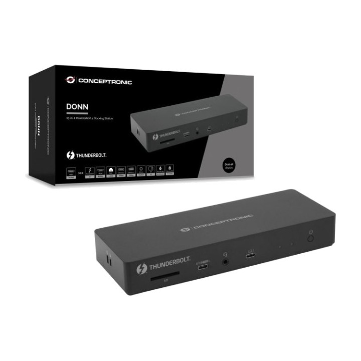 CONCEPTRONIC Docking station Thunderbolt USB-C 13 in 1