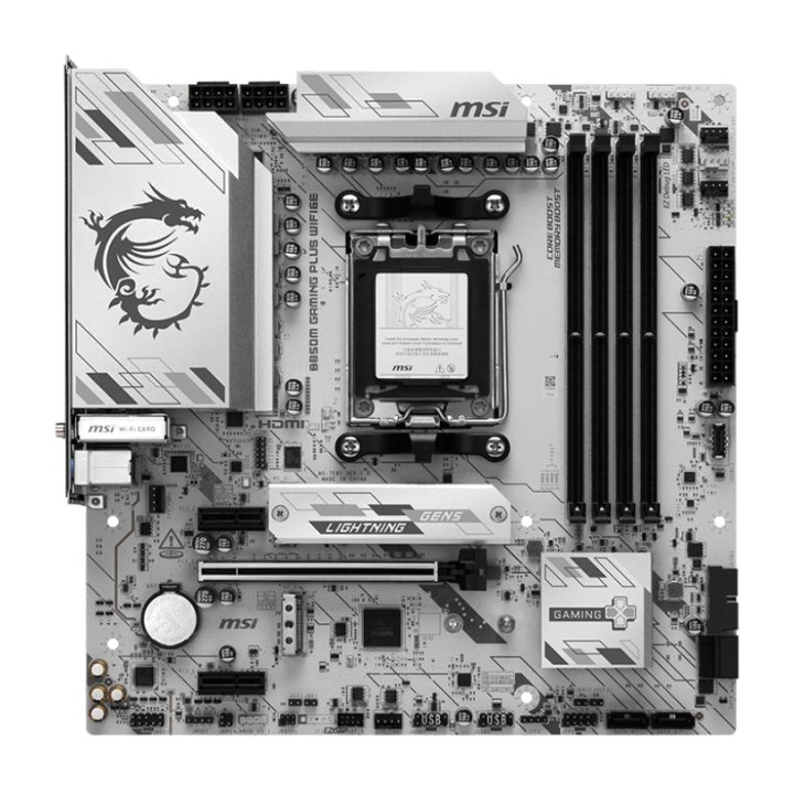 MSI Placa base micro ATX B850M-GAMING PLUS WIFI6E AM5