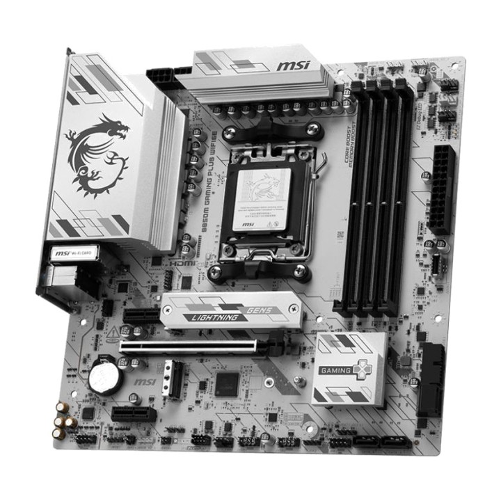 MSI Placa-mãe micro ATX B850M-GAMING PLUS WIFI6E AM5
