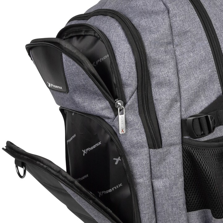 PHOENIX Laptop-Rucksack-Trolley mit Rollen DISCOVERY 17"
