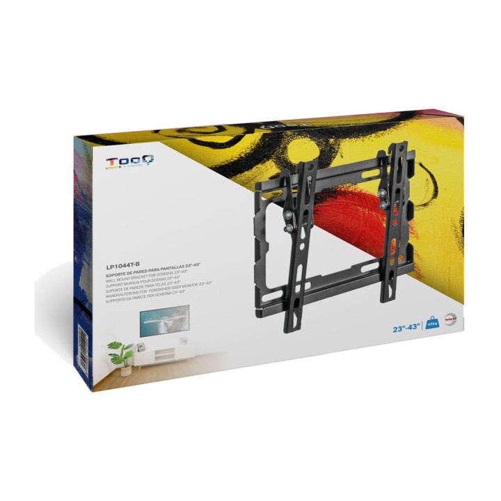 TOOQ Support mural inclinable pour téléviseur LP1044T 23-43"