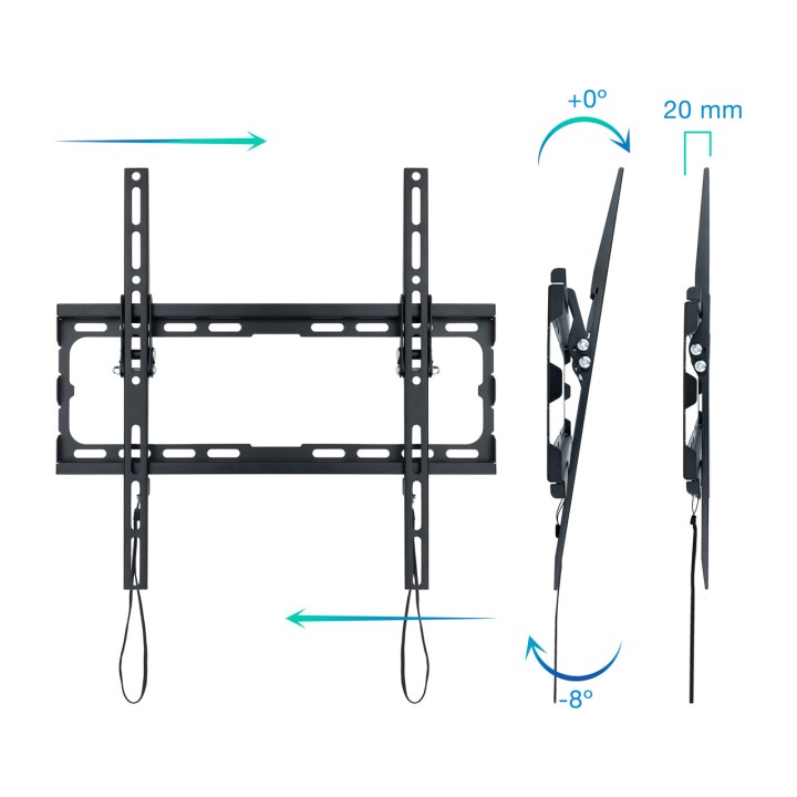 TOOQ Tilting TV wall mount LP1071T 32-70" 45KG DSP0000009939